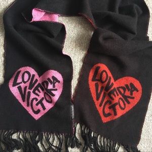 Victoria’s Secret Heart Scarf